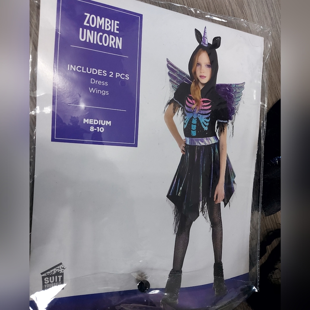 Halloween Zombie Unicorn Costume